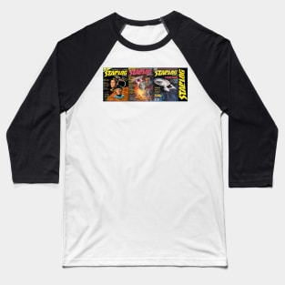 Classic Science Fiction Magazine Cover Series 1 Baseball T-Shirt